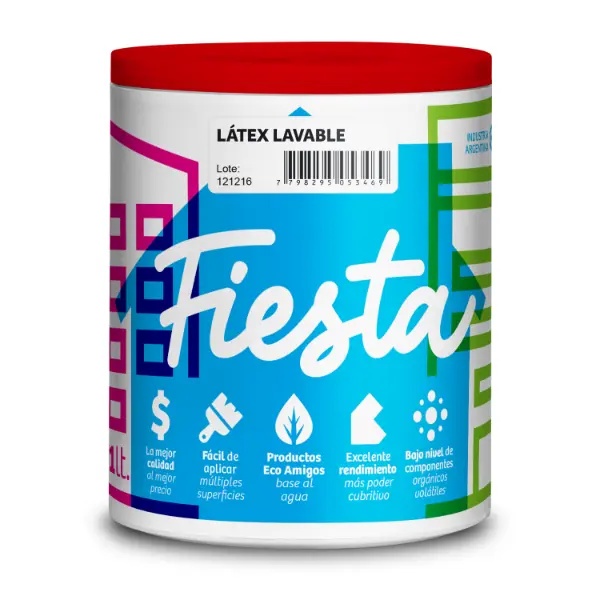 Latex Lavable Fiesta