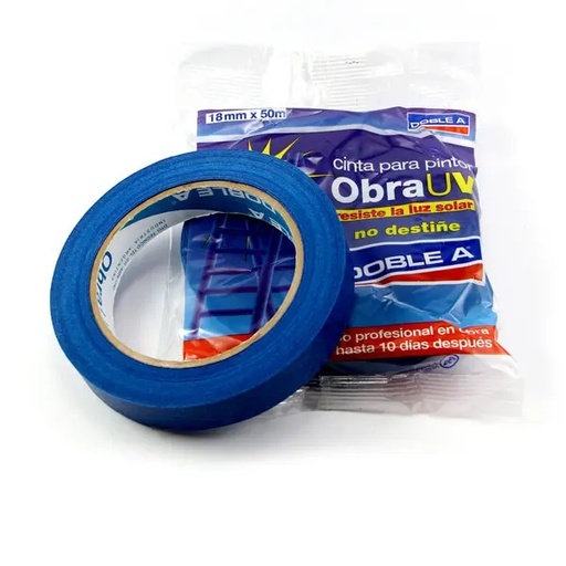 Cinta de Enmascarar UV Azul